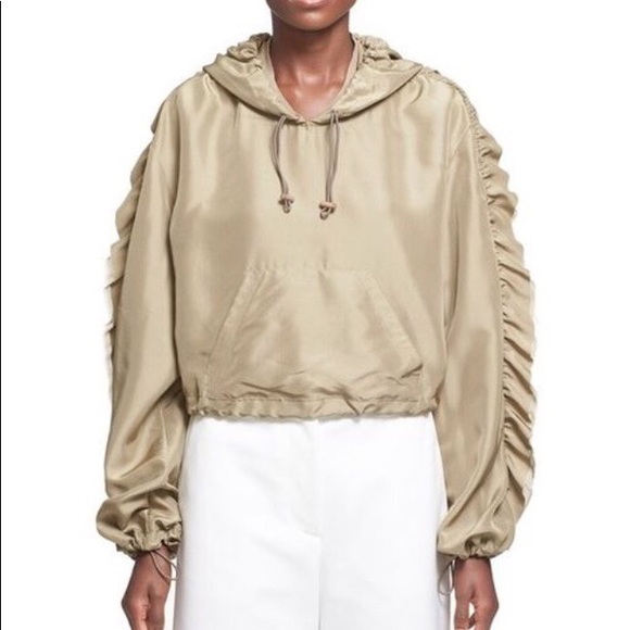 3.1 Phillip Lim Jackets & Blazers - Phillip Lim Ruffle Trim Crop Anorak Jacket NWT